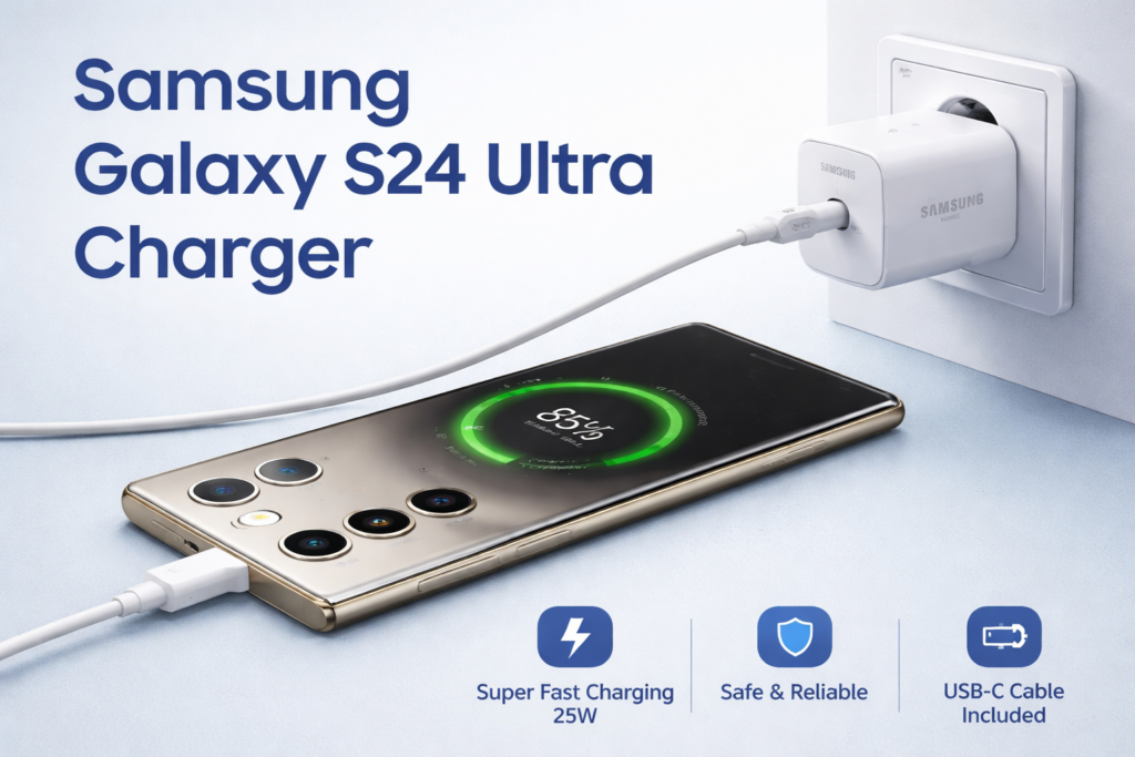 Samsung Galaxy S24 Ultra charger 