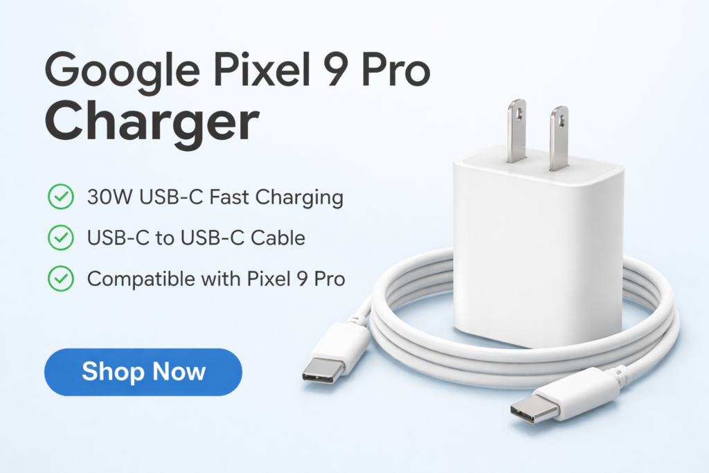 Google Pixel 9 Pro charger 